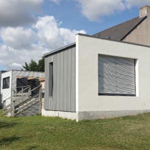 Extension d'une maison à Ligné