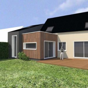 Extension d'une maison à Ancenis