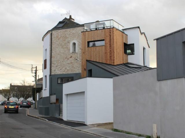 Rénovation et extension d'une maison à Nantes