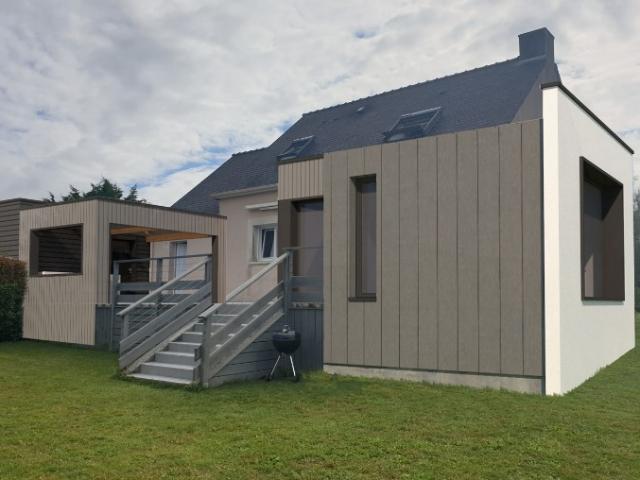 Extension d'une maison à Ligné