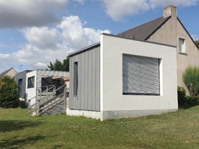 Extension d'une maison à Ligné