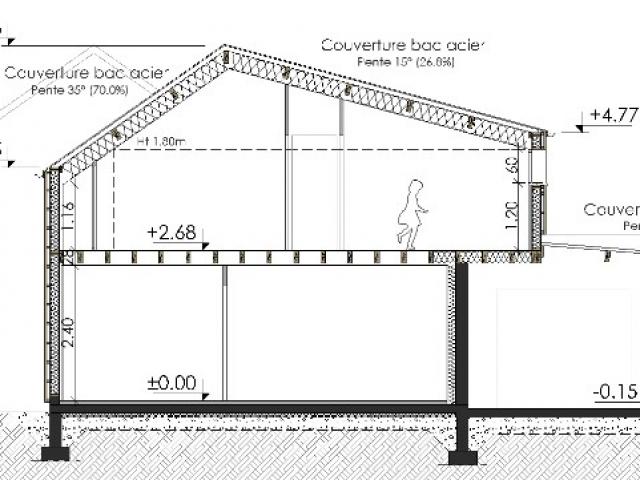 Extension d'une maison à Joué-sur-Erdre