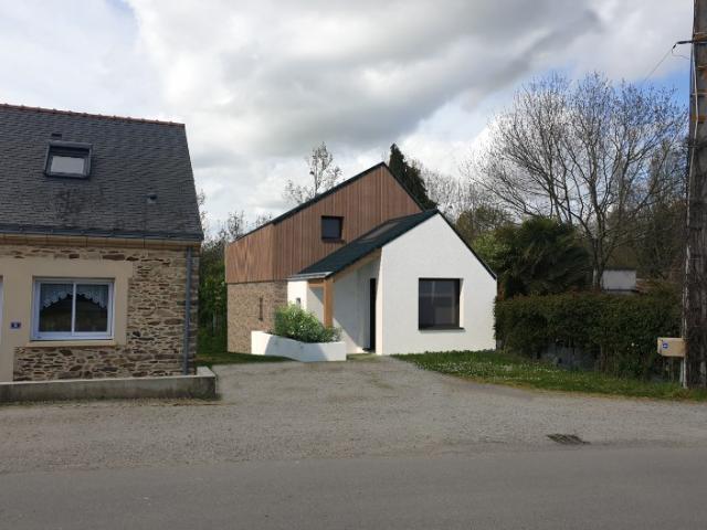 Extension d'une maison à Nort-sur-Erdre.