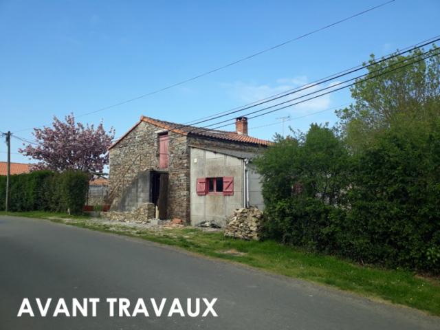 Rénovation et extension d'une maison à Ligné (44)